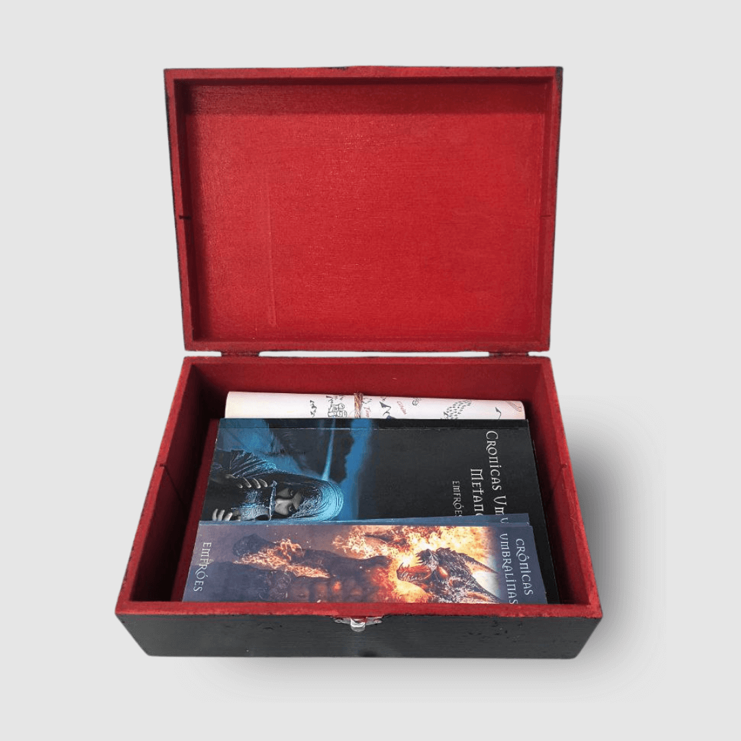 BOX Crônicas Umbralinas – Philia + Metanoia + Brindes (Vehulah Vermelha)